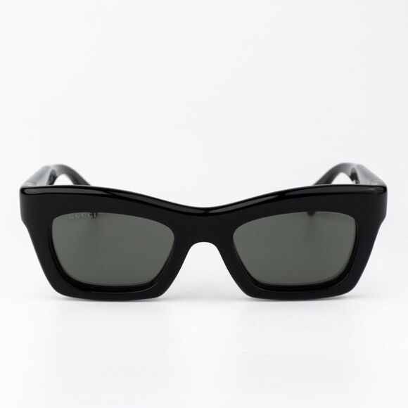 Gucci Women Sunglasses Black Grey Cat Eye GG1773S 001 BRAND NEW main image 11